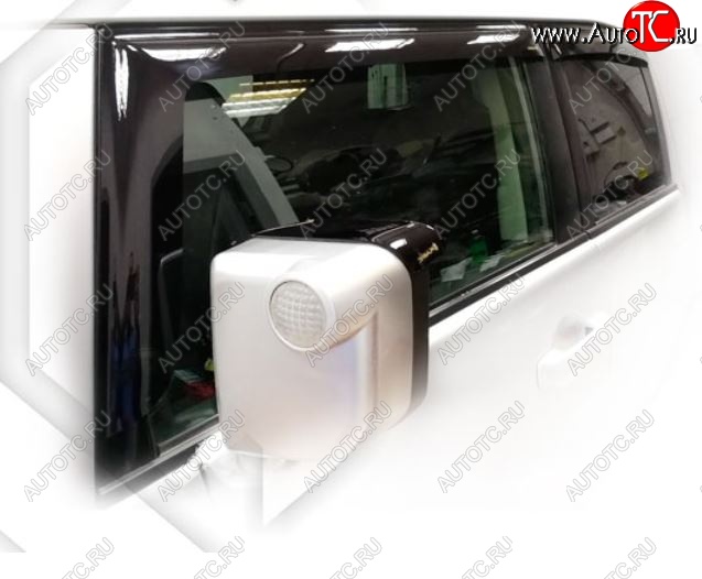 2 969 р. Дефлектора окон CA-Plastic Toyota FJ-Cruiser (2006-2018) (Classic полупрозрачный)  с доставкой в г. Кемерово