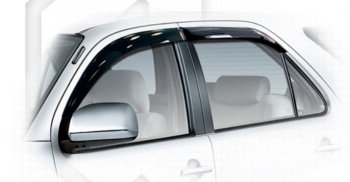 Дефлектора окон CA-Plastic Toyota Fortuner AN50/AN60 2-ой рестайлинг (2011-2015)