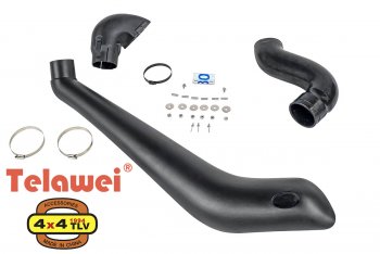 9 349 р. Шноркель (2.8D (1GD-FTV), бензин) Telawei Toyota Fortuner AN160 дорестайлинг (2015-2020)  с доставкой в г. Кемерово. Увеличить фотографию 2