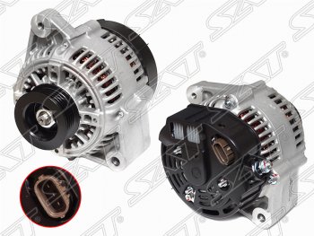 10 249 р. Генератор (90A/ 12V) (3S) SAT Toyota Gaia XM10 дорестайлинг (1998-2001)  с доставкой в г. Кемерово. Увеличить фотографию 1