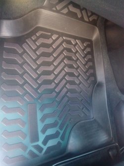2 299 р. Коврики в салон 2WD (правый руль) Aileron 3D  Toyota Harrier  XU30 (2003-2013)  с доставкой в г. Кемерово. Увеличить фотографию 3