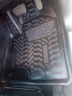 2 299 р. Коврики в салон 2WD (правый руль) Aileron 3D  Toyota Harrier  XU30 (2003-2013)  с доставкой в г. Кемерово. Увеличить фотографию 4