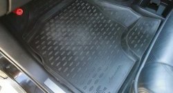 5 199 р. Комплект ковриков в салон (правый руль, чёрные, полиуретан) Element  Toyota Harrier  XU30 (2003-2013) (Чёрные)  с доставкой в г. Кемерово. Увеличить фотографию 4