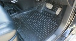 5 199 р. Комплект ковриков в салон (правый руль, чёрные, полиуретан) Element  Toyota Harrier  XU30 (2003-2013) (Чёрные)  с доставкой в г. Кемерово. Увеличить фотографию 2
