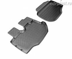 Комплект ковриков в салон Norplast (передние) Toyota Hiace  H200 (2004-2017) минивэн (Япония) дорестайлинг , минивэн (Япония) 1-ый рестайлинг, минивэн (Япония) 2-ой рестайлинг, минивэн (Япония) 3-ий рестайлинг