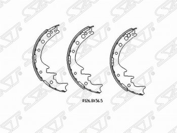 Колодки тормозные задние SAT (LY101 / 111 / 151 / 161 YY101) Toyota Hiace  Y100 (1995-2001) бортовой грузовик (Япония) дорестайлинг 