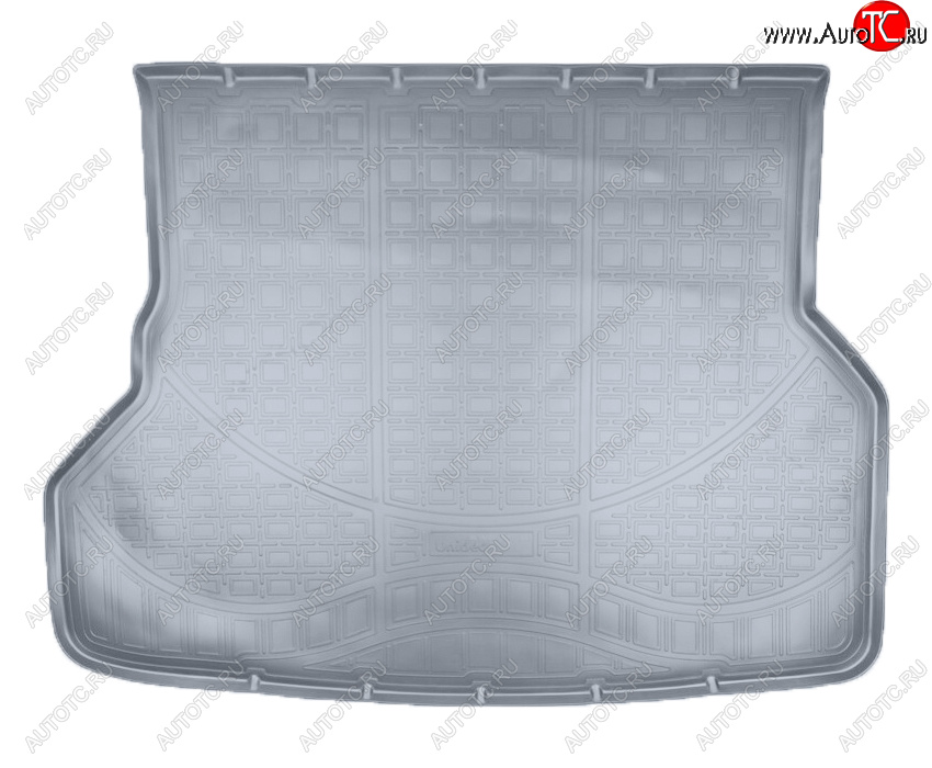 2 699 р. Коврик багажника Norplast Unidec (5 мест)  Toyota Highlander  XU40 (2010-2013) рестайлинг (Цвет: серый)  с доставкой в г. Кемерово
