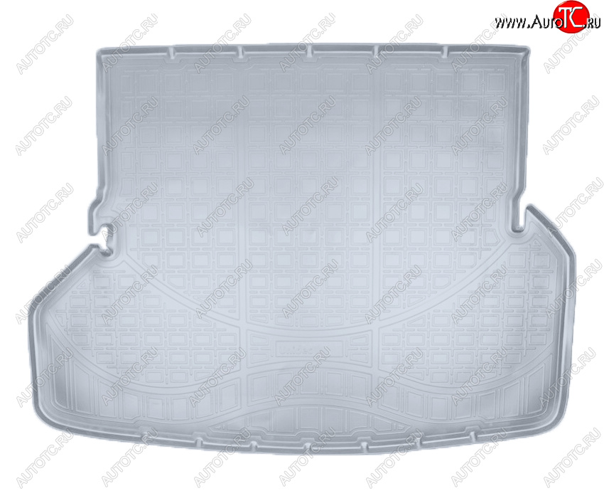 2 699 р. Коврик багажника Norplast Unidec (7 мест)  Toyota Highlander  XU40 (2010-2013) рестайлинг (Цвет: серый)  с доставкой в г. Кемерово