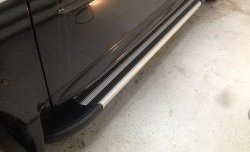 10 199 р. Пороги INTER Toyota Highlander XU50 дорестайлинг (2013-2017)  с доставкой в г. Кемерово. Увеличить фотографию 5