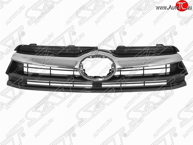 6 499 р. Решётка радиатора SAT Toyota Highlander XU50 дорестайлинг (2013-2017) (Неокрашенная)  с доставкой в г. Кемерово