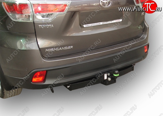 57 999 р. Фаркоп Лидер Плюс (съемный шар тип FC) Toyota Highlander XU50 рестайлинг (2016-2020) (Без электропакета)  с доставкой в г. Кемерово