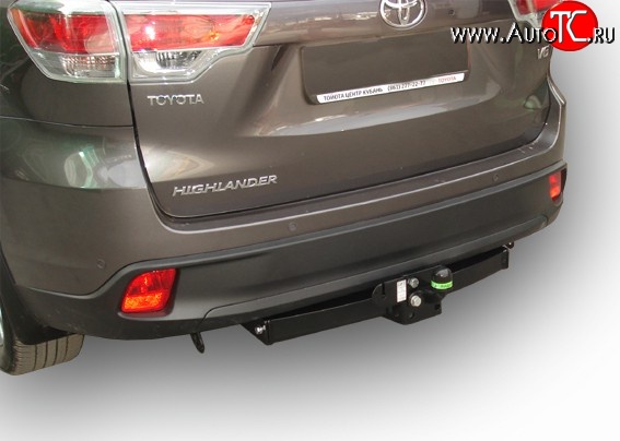 152 999 р. Фаркоп Лидер Плюс Toyota Highlander XU50 дорестайлинг (2013-2017) (Без электропакета)  с доставкой в г. Кемерово