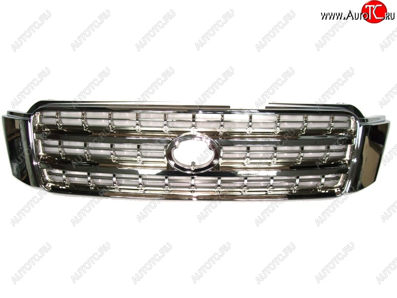 7 599 р. Решётка радиатора SAT  Toyota Highlander  XU20 - Kluger  XU20 (хром)  с доставкой в г. Кемерово
