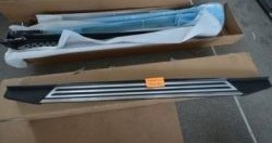 12 799 р. Пороги CT v1 Toyota Highlander XU40 дорестайлинг (2007-2010)  с доставкой в г. Кемерово. Увеличить фотографию 2