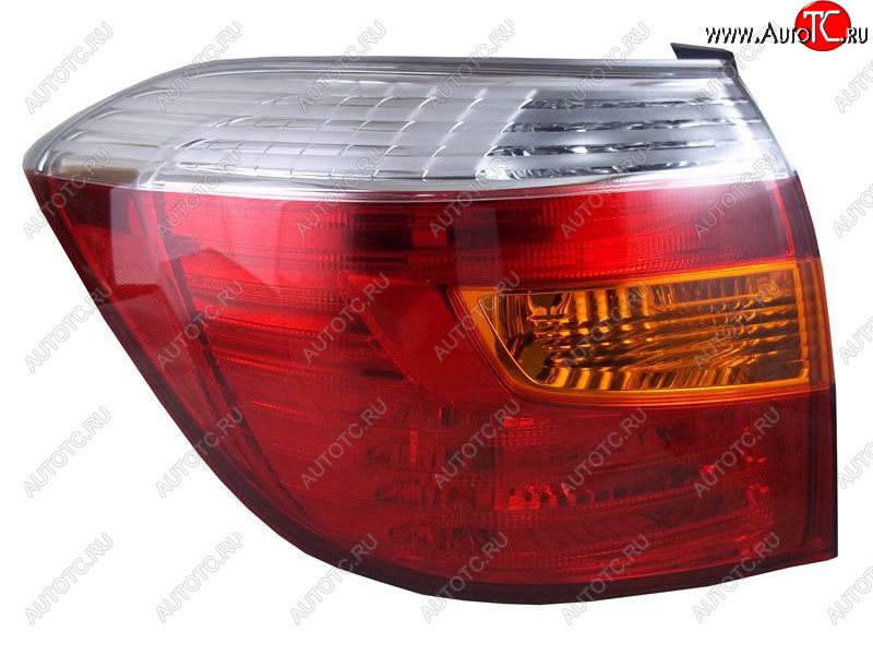 5 899 р. Левый фонарь SAT Toyota Highlander XU40 дорестайлинг (2007-2010)  с доставкой в г. Кемерово