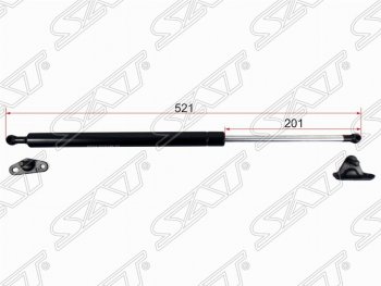 Газовый упор крышки багажника (LH=RH) SAT Toyota Highlander  XU20 - Kluger  XU20
