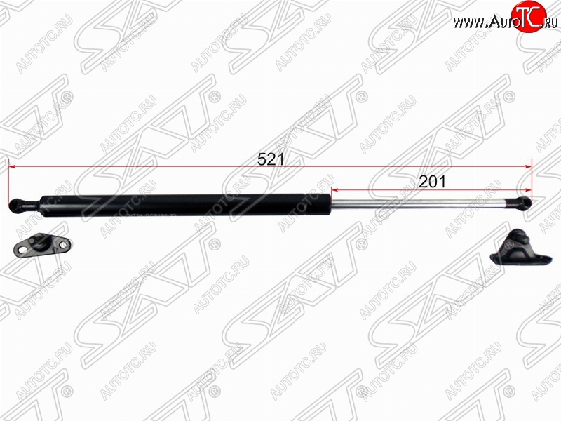899 р. Газовый упор крышки багажника (LH=RH) SAT  Toyota Highlander  XU20 - Kluger  XU20  с доставкой в г. Кемерово