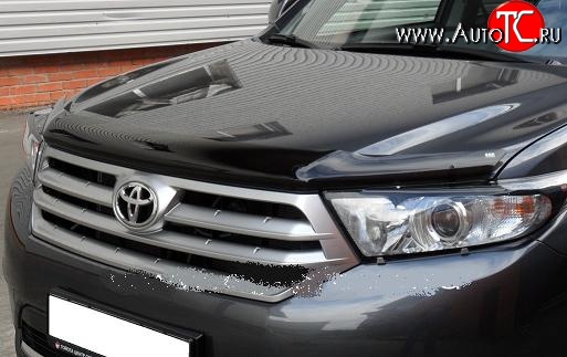 3 299 р. Дефлектор капота NovLine Toyota Highlander XU40 рестайлинг (2010-2013) с доставкой в г. Кемерово Увеличить фотографию 1 3 299 р. Дефлектор капота NovLine Toyota Highlander XU40 рестайлинг (2010-2013) с доставкой в г. Кемерово