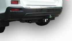 7 499 р. Фаркоп Лидер Плюс Toyota Highlander XU40 рестайлинг (2010-2013) (Без электропакета)  с доставкой в г. Кемерово. Увеличить фотографию 2