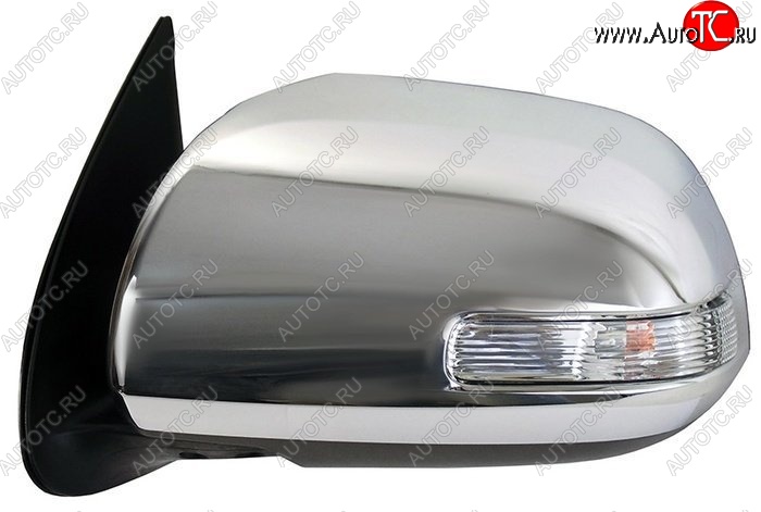 5 749 р. Боковое левое зеркало заднего вида (обогрев) SAT  Toyota Hilux  AN20,AN30 (2011-2016)  2-ой рестайлинг (Неокрашенное)  с доставкой в г. Кемерово