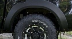 27 899 р. Расширитель арки RA (вылет 25 мм, комплект)  Toyota Hilux  AN120 (2016-2020) дорестайлинг (Поверхность шагрень)  с доставкой в г. Кемерово. Увеличить фотографию 3