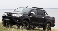 27 549 р. Расширитель арки RA (вылет 50 мм, комплект)  Toyota Hilux  AN120 (2016-2020) дорестайлинг (Поверхность шагрень)  с доставкой в г. Кемерово. Увеличить фотографию 7