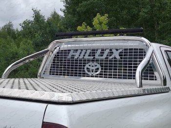 Крышка багажника (алюминий) TCC Toyota Hilux  AN120 (2020-2025) 2-ой рестайлинг