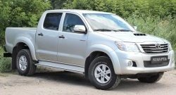 2 799 р. Брызговики RA широкие (с выносом 50 мм) Toyota Hilux AN20,AN30  2-ой рестайлинг (2011-2016)  с доставкой в г. Кемерово. Увеличить фотографию 2