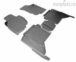 Комплект ковриков в салон Norplast Toyota Hilux  AN10,AN20 (2008-2011) 1-ый рестайлинг
