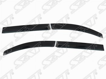 Дефлектора окон SAT (комплект) Toyota Ipsum  ACM20 (2001-2003) дорестайлинг