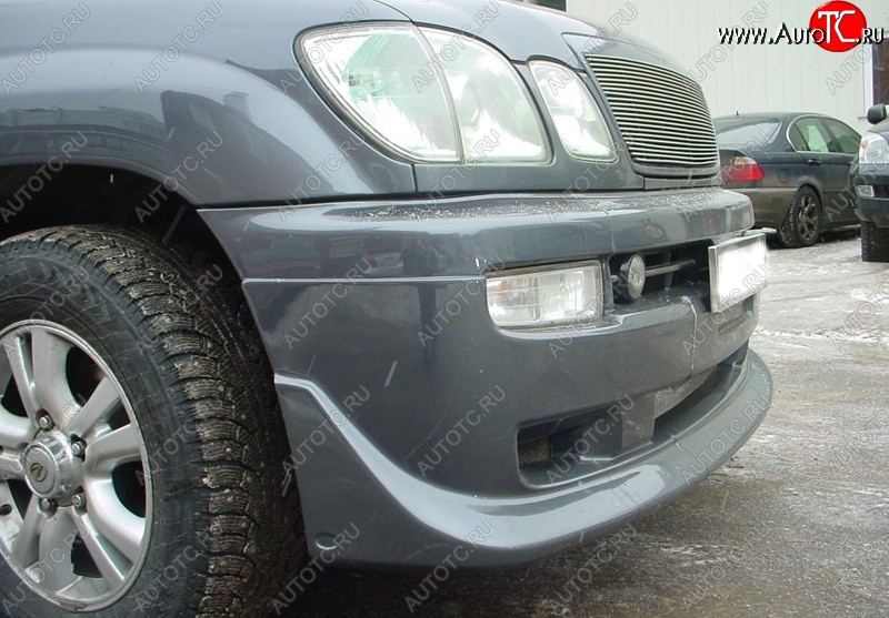 18 749 р. Накладка на передний бампер JAOS Toyota Land Cruiser 100 дорестайлинг (1998-2002) (Неокрашенная)  с доставкой в г. Кемерово