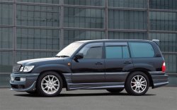 15 349 р. Пороги накладки JAOS Toyota Land Cruiser 100 дорестайлинг (1998-2002) (Неокрашенные)  с доставкой в г. Кемерово. Увеличить фотографию 2