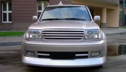 7 199 р. Решетка радиатора HUNTER Toyota Land Cruiser 100 дорестайлинг (1998-2002) (Неокрашенная)  с доставкой в г. Кемерово. Увеличить фотографию 2