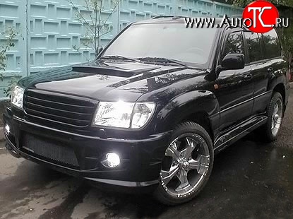 8 949 р. Решётка радиатора Hunter Toyota Land Cruiser 10 100 дорестайлинг (1998-2002) (Неокрашенная)  с доставкой в г. Кемерово