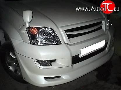 11 399 р. Решётка радиатора JAOS Toyota Land Cruiser Prado J120 (2002-2009) (Неокрашенная)  с доставкой в г. Кемерово