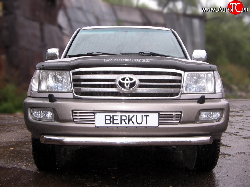 6 799 р. Декоративная вставка воздухозаборника (рестайлинг) Berkut Toyota Land Cruiser 100 дорестайлинг (1998-2002)  с доставкой в г. Кемерово