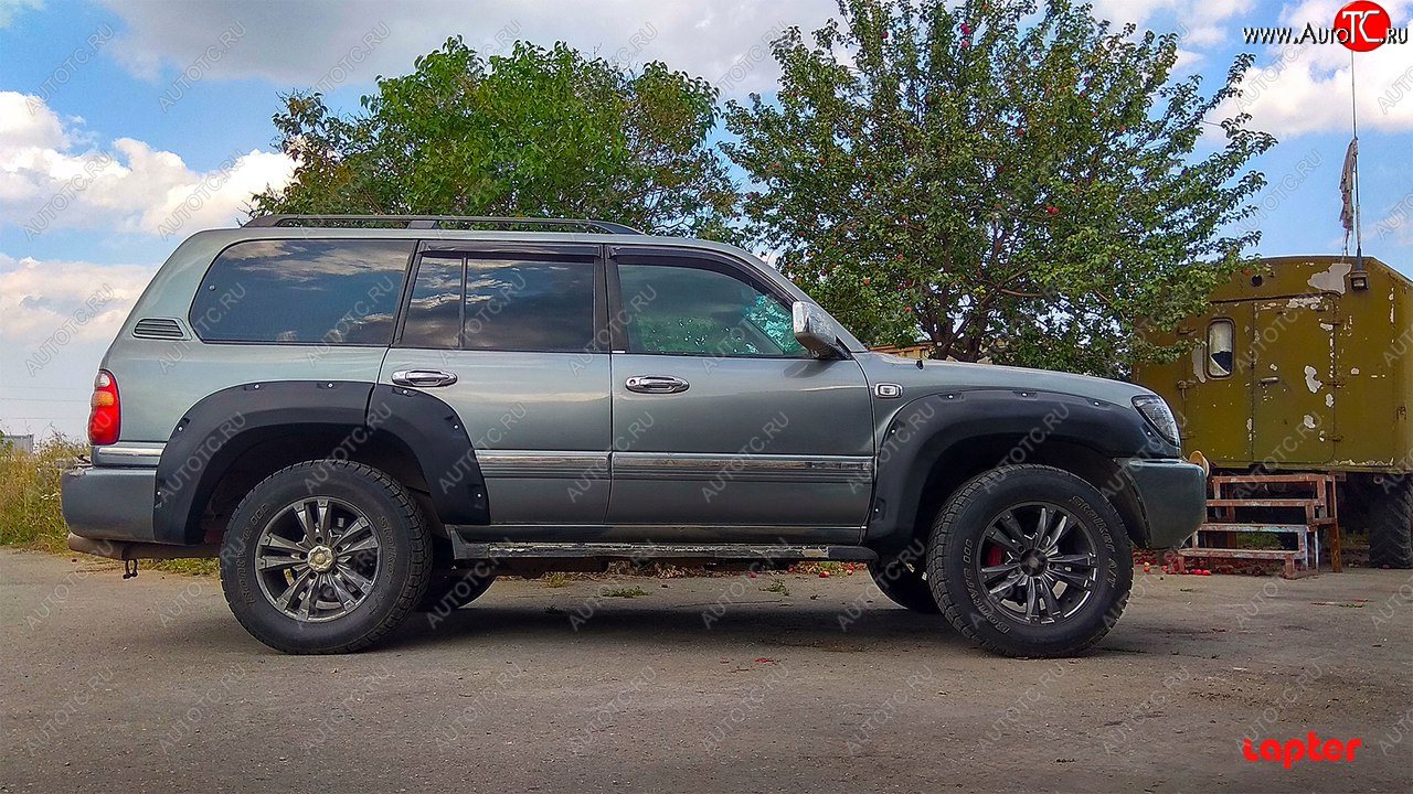 21 449 р. Комплект расширителей арок LAPTER (50 мм) Toyota Land Cruiser 100 дорестайлинг (1998-2002)  с доставкой в г. Кемерово