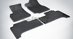 Износостойкие коврики в салон с рисунком Сетка SeiNtex Premium 4 шт. (резина) Toyota Land Cruiser  100 (1998-2002) дорестайлинг