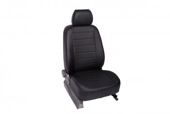 Чехлы для сидений SeiNtex (экокожа) Toyota Land Cruiser  100 (1998-2007) дорестайлинг, 1-ый рестайлинг, 2-ой рестайлинг