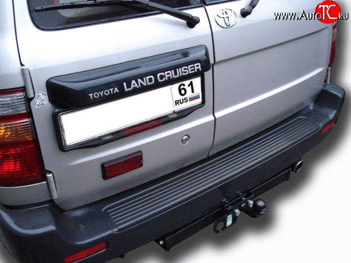 10 499 р. Фаркоп Лидер Плюс  Toyota Land Cruiser  J105 (1998-2007) (Без электропакета)  с доставкой в г. Кемерово