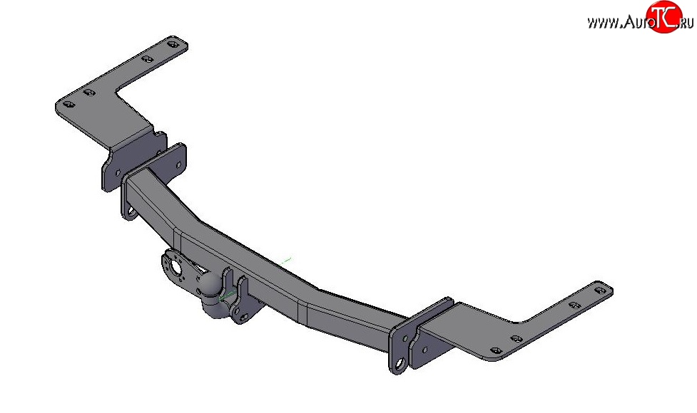 4 499 р. Фаркоп Russtal  Toyota Land Cruiser  100 (1998-2007) дорестайлинг, 1-ый рестайлинг, 2-ой рестайлинг  с доставкой в г. Кемерово