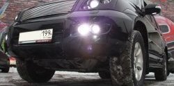 11 799 р. Комплект масок для ПТФ Sport Toyota Land Cruiser Prado J120 (2002-2009) (Неокрашенные)  с доставкой в г. Кемерово. Увеличить фотографию 2