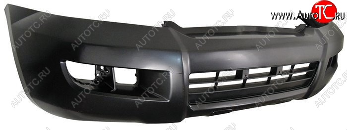 3 899 р. Передний бампер SAT (по расширители арок) Toyota Land Cruiser Prado J120 (2002-2009) (Неокрашенный)  с доставкой в г. Кемерово