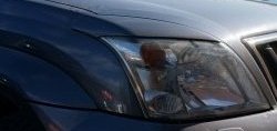2 249 р. Реснички на фары Sport  Toyota Land Cruiser Prado  J120 (2002-2009) (Неокрашенные)  с доставкой в г. Кемерово. Увеличить фотографию 2