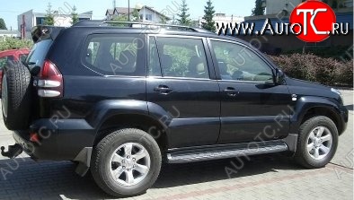 10 349 р. Спойлер CT v1 Toyota Land Cruiser Prado J120 (2002-2009) (Неокрашенный)  с доставкой в г. Кемерово