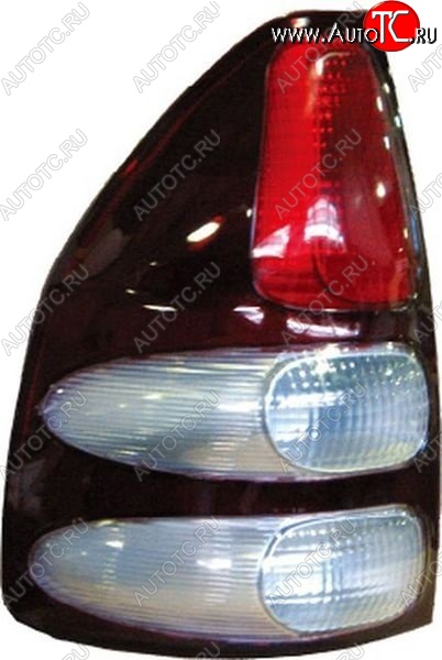 3 099 р. Левый фонарь SAT Toyota Land Cruiser Prado J120 (2002-2009)  с доставкой в г. Кемерово