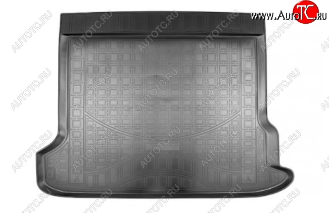 1 999 р. Коврик в багажник (5 мест) Norplast  Toyota Land Cruiser Prado  J150 (2017-2020) 2-ой рестайлинг (Черный)  с доставкой в г. Кемерово