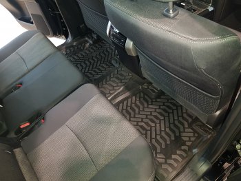 1 989 р. Комплект ковриков в салон Aileron 3D (с подпятником)  Toyota Land Cruiser Prado  J150 (2017-2020) 2-ой рестайлинг  с доставкой в г. Кемерово. Увеличить фотографию 5