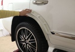 17 499 р. Накладки на колёсные арки Alterego Toyota Land Cruiser 200 1-ый рестайлинг (2012-2015) (Неокрашенные)  с доставкой в г. Кемерово. Увеличить фотографию 2