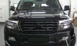 23 249 р. Накладка на передний бампер Branew Toyota Land Cruiser 200 1-ый рестайлинг (2012-2015) (Неокрашенная)  с доставкой в г. Кемерово. Увеличить фотографию 3